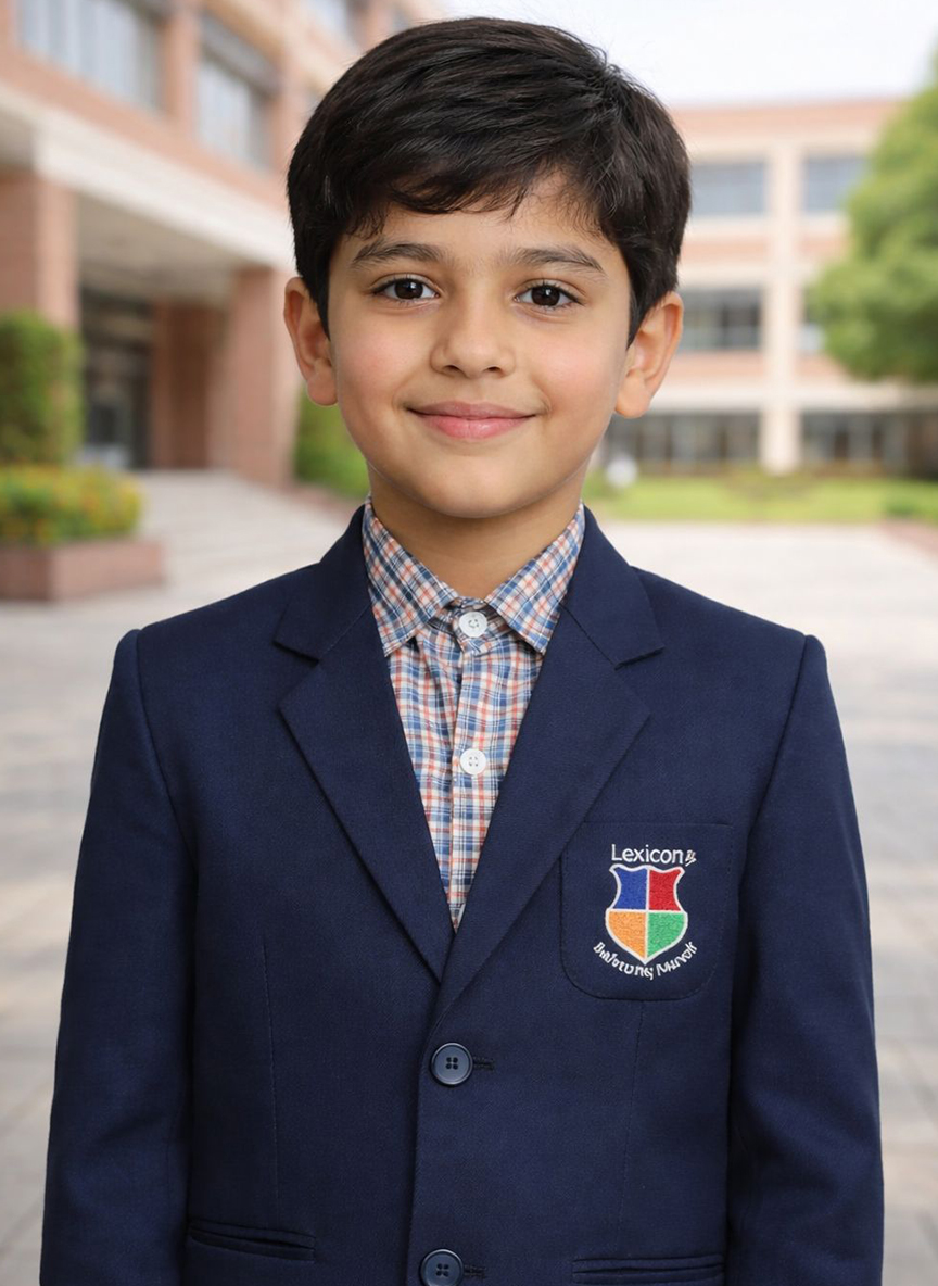 Blazer Navy Blue Blazers with School Logo - Image 1